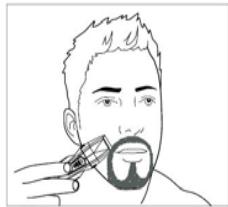 OKOIAMULTIGROOM EN14189248 - Définition de la ligne de la barbe/moustache - 1