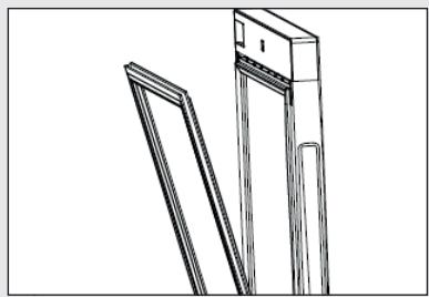 HAIER WineBank60 - Nettoyez le joint de porte : - 1