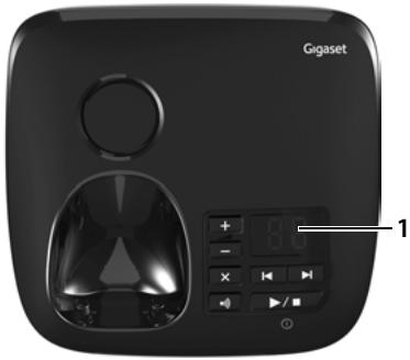GIGASET C620 BLANC - Base Gigaset C620A - 1