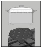 SIEMENS EC 645 YB 80 - Simmer Plate - 1