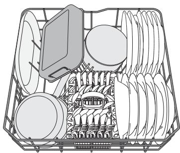 INDESIT LaveVaisselleIntegrableDIC5B+16AS - PANIER INFÉRIEUR - 1