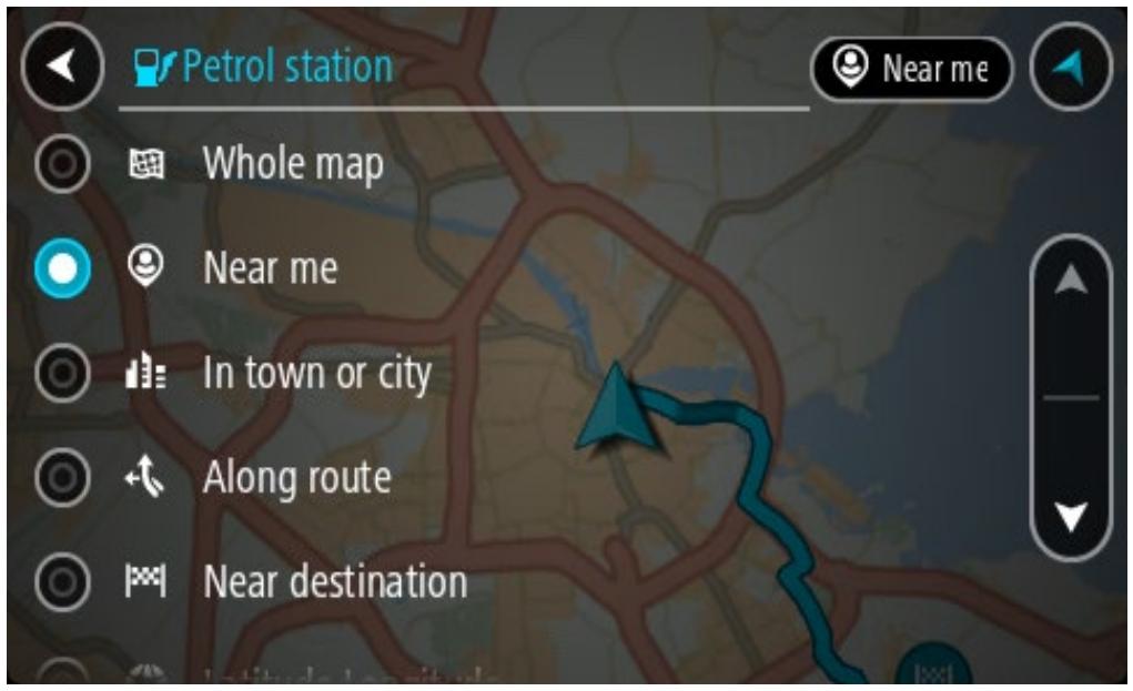 TOMTOM GPSGO PREMIUM 6°MONDE CONNECTE - Trouver une station-service - 6