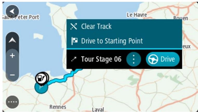 TOMTOM GPSGO PREMIUM 6°MONDE CONNECTE - Naviguer à l'aide d'un parcours - 2