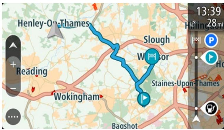 TOMTOM GPSGO PREMIUM 6°MONDE CONNECTE - Naviguer à l'aide d'un parcours enregistré - 2