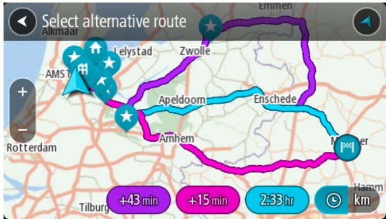 TOMTOM GPSGO PREMIUM 6°MONDE CONNECTE - Éviter partie du parcours - 2