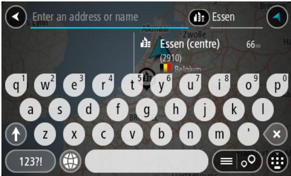 TOMTOM GPSGO PREMIUM 6°MONDE CONNECTE - Sélectionnez Rechercher. - 4