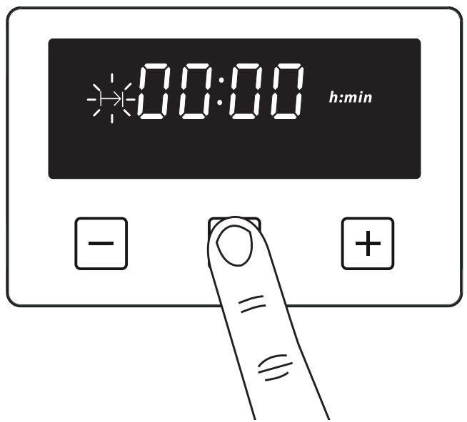 BELLING PBEL9SODFTSILVER - Réglage du temps de cuisson (durée pendant laquelle le four fonctionne) - 1