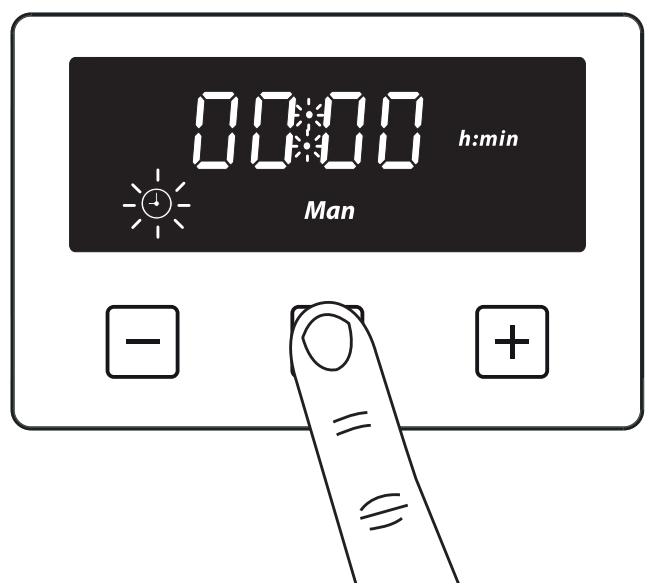 BELLING PBEL9SODFTSILVER - Réglage de l'horloge - 1