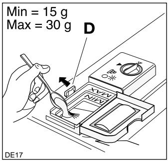 ZANUSSI ZDT6255 - Ajouter le dédTergent (Réserve produit de lavage type B) - 1