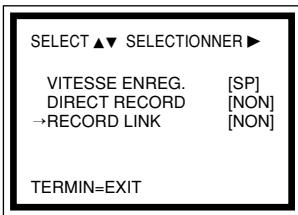 PHILIPS VRQ 45 - Enregistrement contrôle automatiquement depuis un récepteur satellite (RECORD LINK) - 1