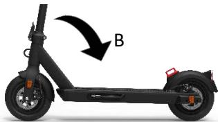 WISPEED GYROPODE - Pour plier la trottinette: - 2