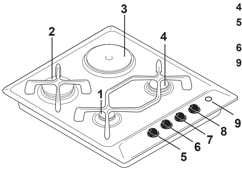 ARTHUR MARTIN TG 667 RR - Description de l'appareil - 2