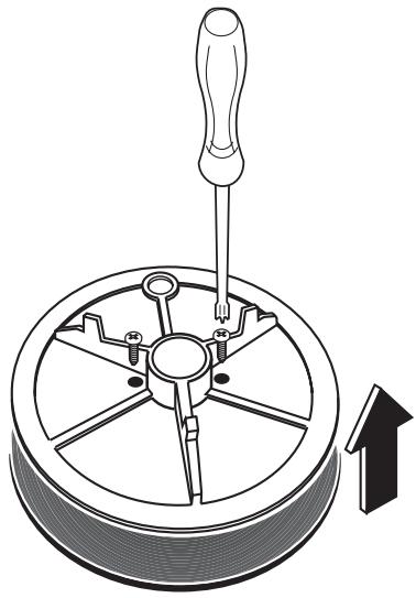 ARTHUR MARTIN TG 667 RR - Le dessus de la table de cuisson - 1