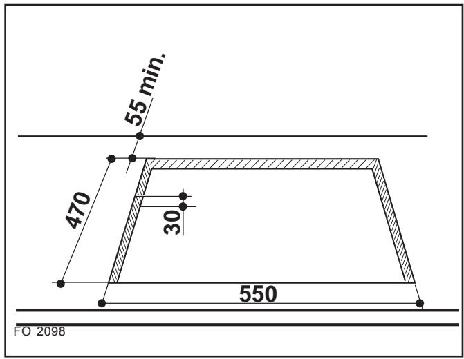 ARTHUR MARTIN TG 667 RR - Côtés d'encastrement (Fig. 5-6) - 3