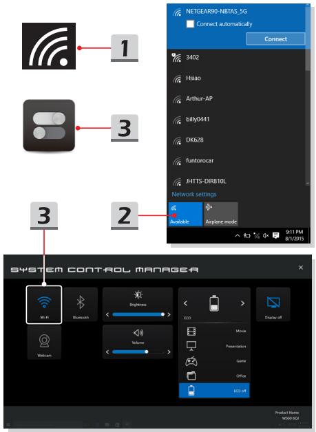 MSIPC GF63 - Connexion sans-fil - 2