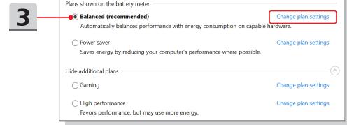 MSIPC GF63 - Choisissez ou personnalisez un mode de gestion de l'alimentation - 3