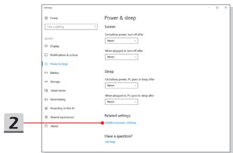 MSIPC GF63 - Choisissez ou personnalisez un mode de gestion de l'alimentation - 2