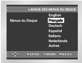 SAMSUNG 1937421 - Choix de la langue du menu du disque - 1