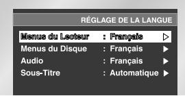 SAMSUNG 1937421 - Choix de la langue du menu du lecteur - 2