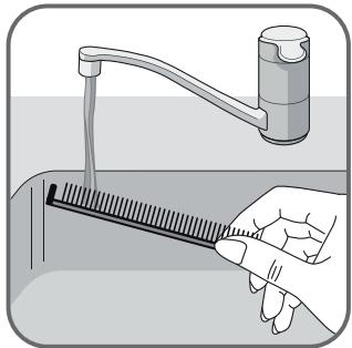 L OREAL PARIS STEAMPOD BLANC - Attaching / Removing / cleaning the comb. - 3