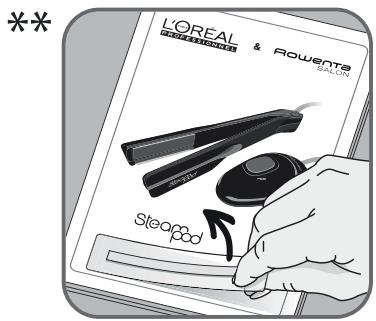 L OREAL PARIS STEAMPOD BLANC - If the water runs out: - 2