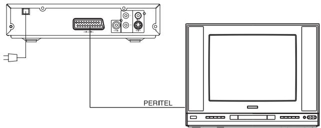 PROLINE DVD 1255 X ARGENT - Sortie Péritel - 1