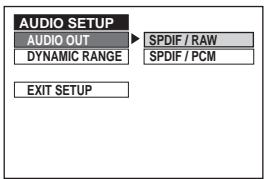 PROLINE DVD 1255 X ARGENT - REGLAGE AUDIO - 1