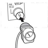 PIONEER VSX-1131-S - Raccordement de l'antenne - 4