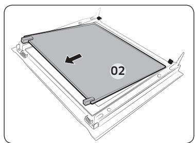 SAMSUNG NV75K5541BS - Vitre de la porte - 3