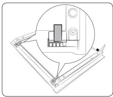 SAMSUNG NV75K5541BS - Vitre de la porte - 5