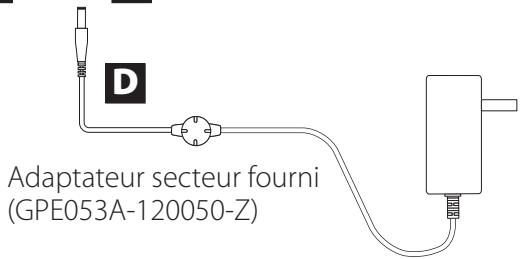 TEAC TN300 WHITE - Branchements - 4