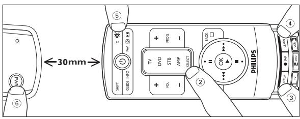 PHILIPS SRU-7140 - Conseils sur les fonctions d'apprentissage - 1