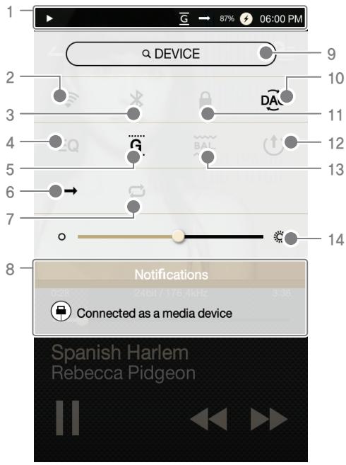 ASTELL KERN AK120 ii - Notification Bar - 1