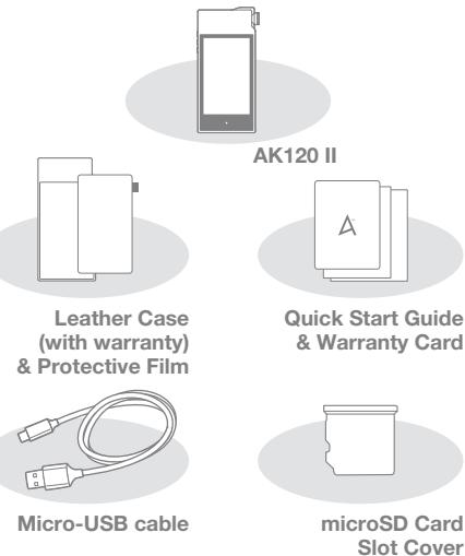 ASTELL KERN AK120 ii - Package Contents - 1