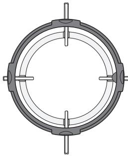 MIELE KM3054 - Support circulaire pour wok - 1