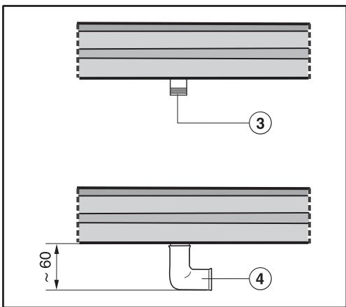 MIELE KM3054 - Raccord fileté sur l'appareil - 1