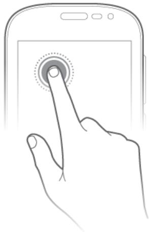YOTA PHONE 2 NOIR - Maintenir une pression - 1