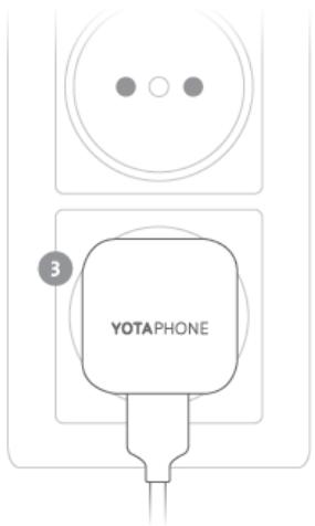 YOTA PHONE 2 NOIR - Charger vous teléphone - 5