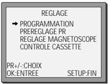 DAEWOO DX9840S - Activation et désactivation de la fonction OSD - 1