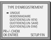 DAEWOO DX9840S - Programmation d'enregistrementnormale - 1