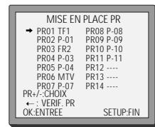 DAEWOO DX9840S - Guide d'installation rapide des chaînes TV sur le DVD COMBO - 5