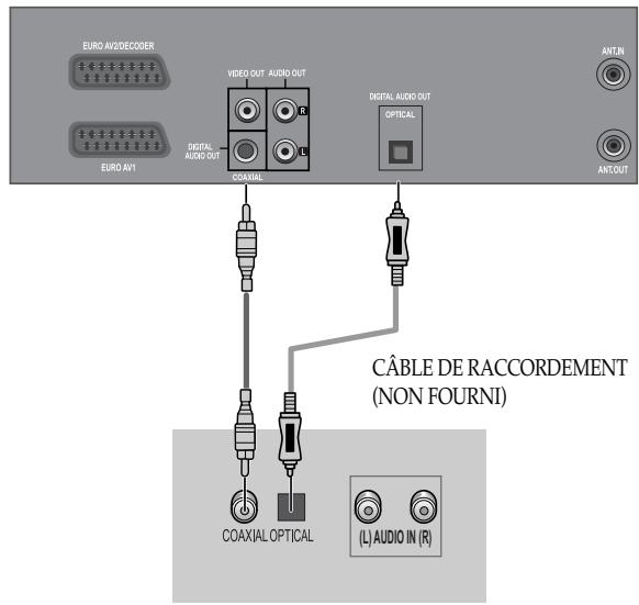DAEWOO DX9840S - Raccordements - 1