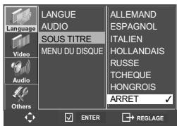 DAEWOO DX9840S - Configuration de la langue - 10