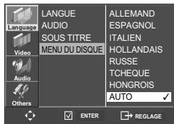 DAEWOO DX9840S - Configuration de la langue - 13