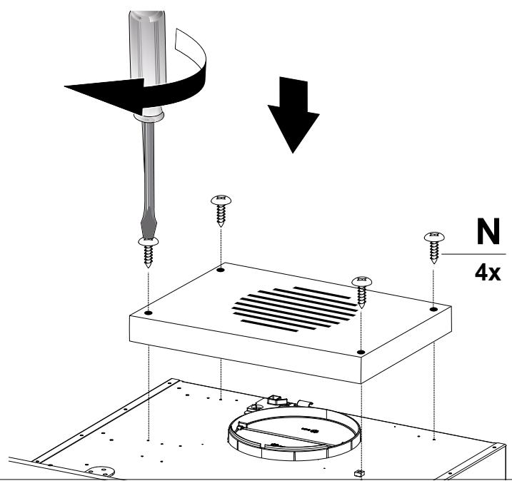 ROBLIN Moliere 800 Blanc - DANS LE CAS OU UN COMPOSANT ÉLECTRIQUE VIENDRAIT À ÉTRÉ ENDOMMAGÉ, CELUI-CI NE POT ÉTRÉ REMPLACÉ QUE PAR UN ATELIER DE RÉPARATION RECONNU PAR LE FABRICANT, CAR DES OUTILS SPEÇAUX SONT NÉCESSAIRES. - 83