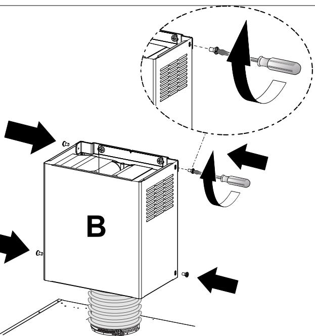 ROBLIN Moliere 800 Blanc - DANS LE CAS OU UN COMPOSANT ÉLECTRIQUE VIENDRAIT À ÉTRÉ ENDOMMAGÉ, CELUI-CI NE POT ÉTRÉ REMPLACÉ QUE PAR UN ATELIER DE RÉPARATION RECONNU PAR LE FABRICANT, CAR DES OUTILS SPEÇAUX SONT NÉCESSAIRES. - 75