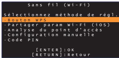 YAMAHA SRT-1500 - Connexion de l'appareil à un réseau sans fil - 1