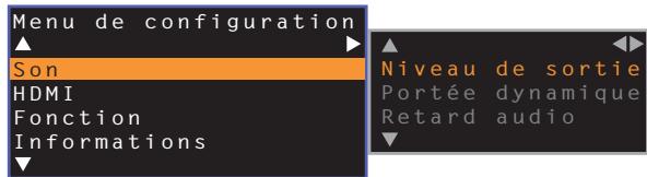 YAMAHA SRT-1500 - Appuyez sur la touche SETUP. - 1