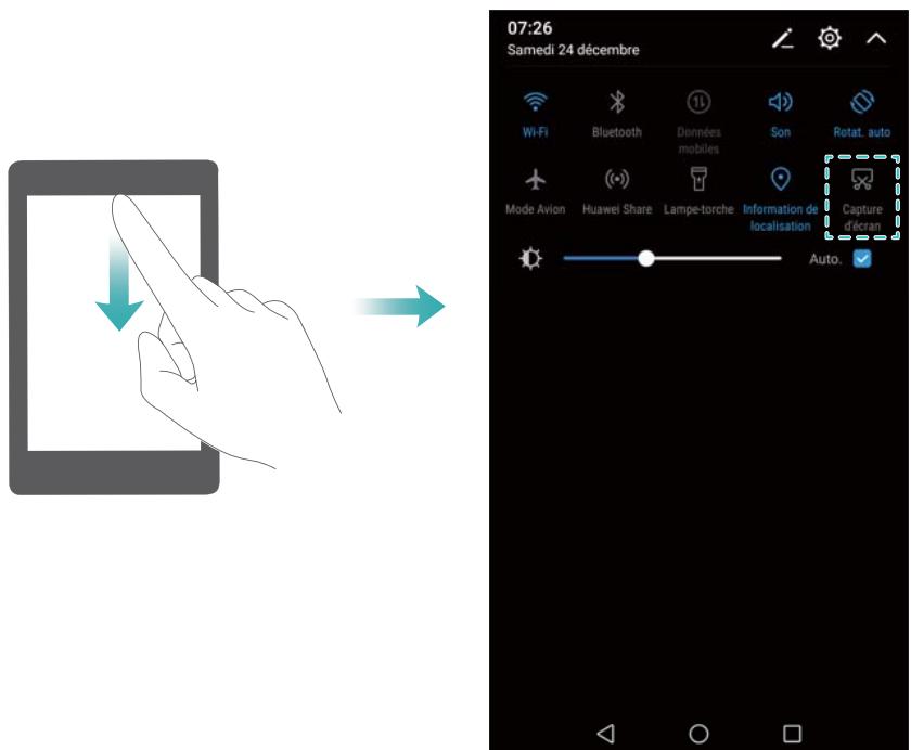 HUAWEI P082017LiTE - Raccourci de capture d'écran - 1