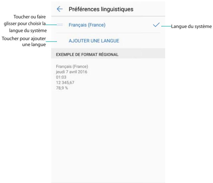 HUAWEI P082017LiTE - Changement de la langue du système - 1